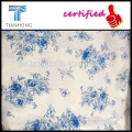 Floral Printed Cotton Fabrics/Reactive Dyeing Pajamas Poplin/Customized Print Cotton Fabric